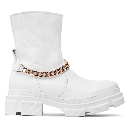 Bottines Eksbut 6C-6397-L91 Blanc - Chaussures.fr - Modalova