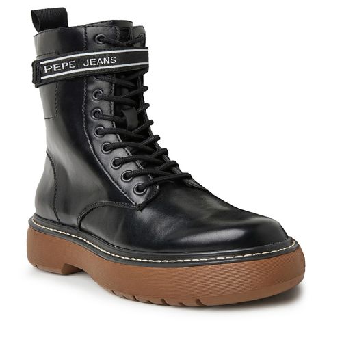 Bottines Pepe Jeans PLS50503 Black 999 - Chaussures.fr - Modalova