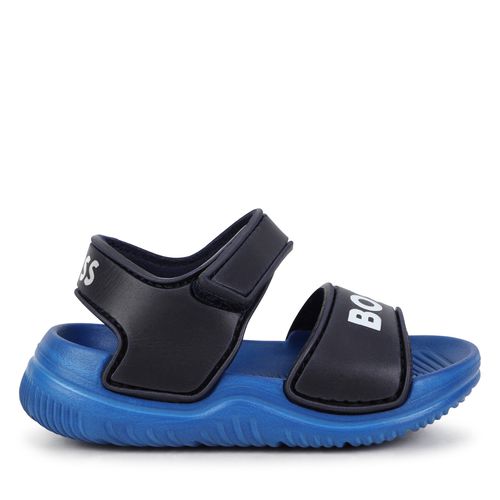 Sandales Boss J50890 M Bleu marine - Chaussures.fr - Modalova