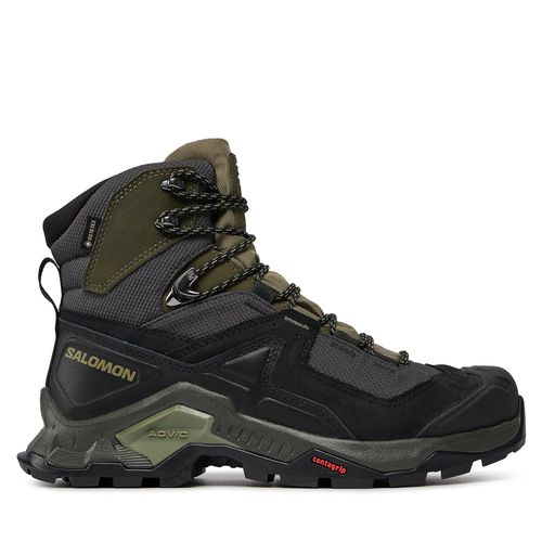 Chaussures de trekking Salomon Quest Element Gtx GORE-TEX 414571 28 V0 Black/Deep Lichen Green/Olive Night - Chaussures.fr - Modalova