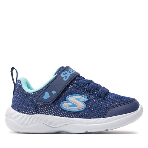 Sneakers Skechers Easy Peasy 302885N/BLTQ Bleu marine - Chaussures.fr - Modalova