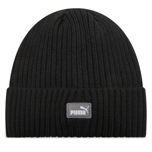 Bonnet Puma Classic Cuff Beanie 024826 01 Noir - Chaussures.fr - Modalova