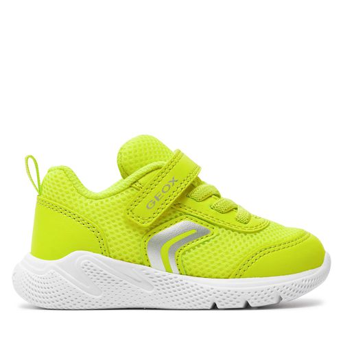 Sneakers Geox B Sprintye Boy B454UC 01454 C3008 Fluo Green - Chaussures.fr - Modalova