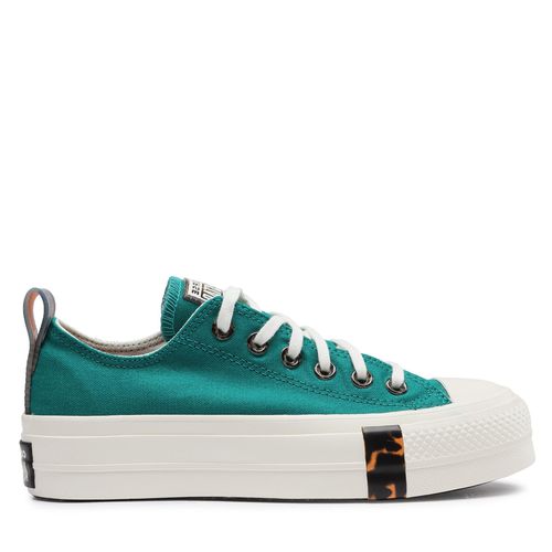 Sneakers Converse Chuck Taylor All Star Lift A05288C Forest/White - Chaussures.fr - Modalova