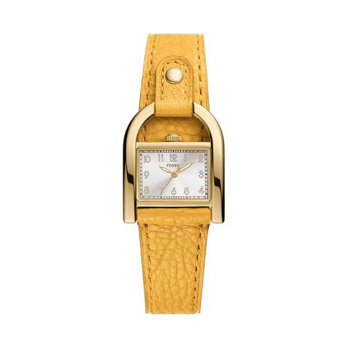 Montre Fossil Harwell ES5281 Yellow/Gold - Chaussures.fr - Modalova