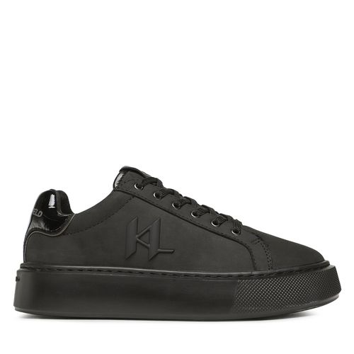 Sneakers KARL LAGERFELD KL62217 Black Nubuck Mono - Chaussures.fr - Modalova