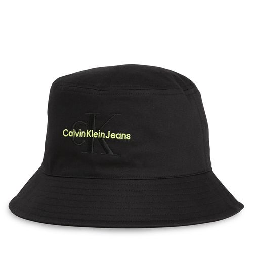 Chapeau Calvin Klein Jeans Monogram Bucket Hat K60K611029 Noir - Chaussures.fr - Modalova