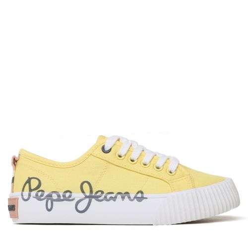 Tennis Pepe Jeans Ottis Log G PGS30577 Fresh Yellow 022 - Chaussures.fr - Modalova