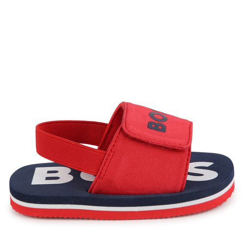 Sandales Boss J50889 S Rouge - Chaussures.fr - Modalova