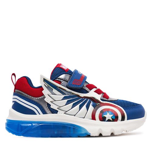 Sneakers Geox J Ciberdron Boy J45LBB 01454 C0200 S Blue/Red - Chaussures.fr - Modalova