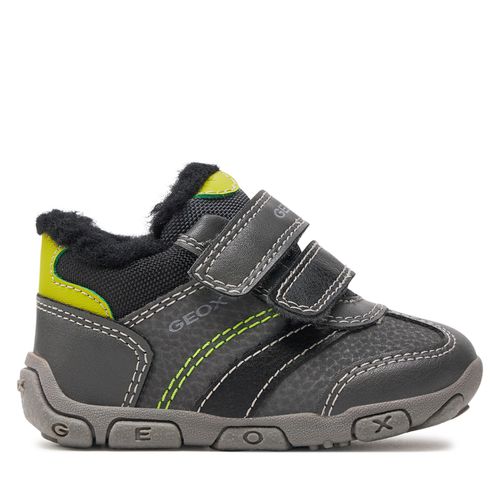 Sneakers Geox B Balu' B.A B1636A 0CEME C1267 Dk Grey/Lime - Chaussures.fr - Modalova