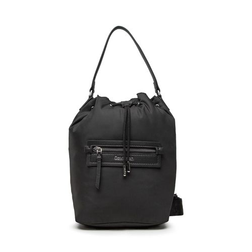 Sac à main Calvin Klein Ck Essential Bucket Bag K60K609100 Noir - Chaussures.fr - Modalova