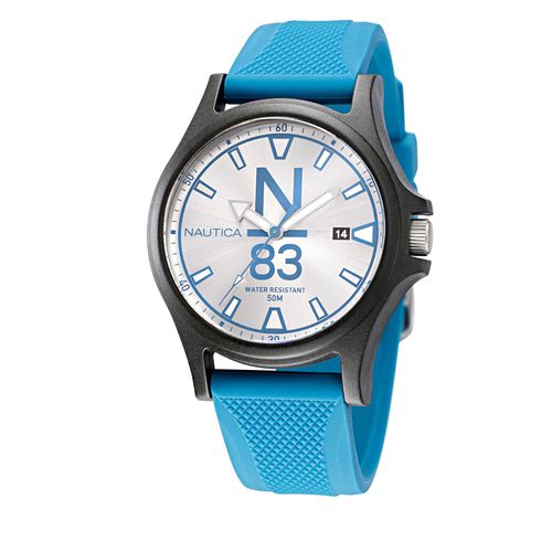 Montre Nautica Java NAPJSS225 Blue/Black - Chaussures.fr - Modalova