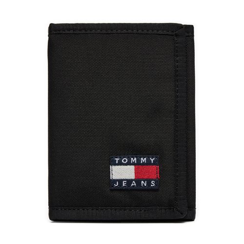 Portefeuille grand format Tommy Jeans Tjm Essential D. Nylon Trifold AM0AM12438 Noir - Chaussures.fr - Modalova