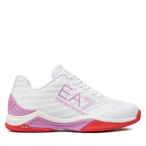 Sneakers EA7 Emporio Armani X8X079 XK203 T580 Wht+Cycl+Cher.Tomato - Chaussures.fr - Modalova