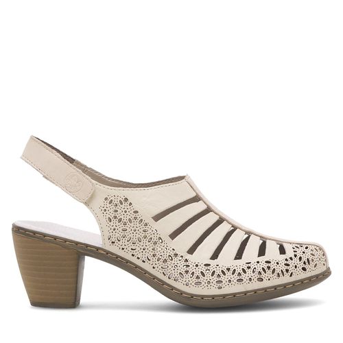 Sandales Rieker 40959-60 Beige - Chaussures.fr - Modalova