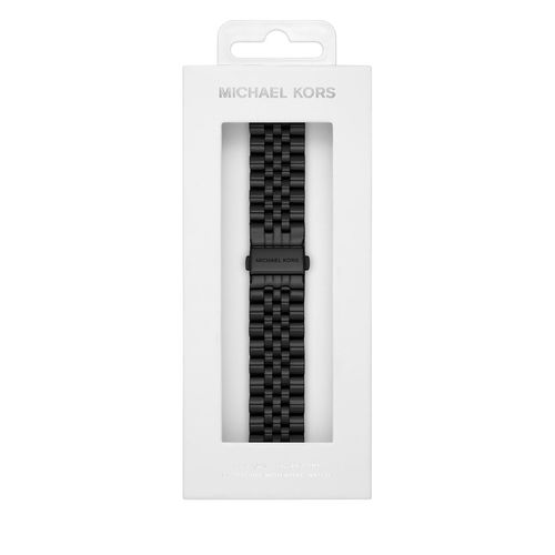 Bracelet de remplacement pour Apple Watch Michael Kors MKS8056E Black - Chaussures.fr - Modalova