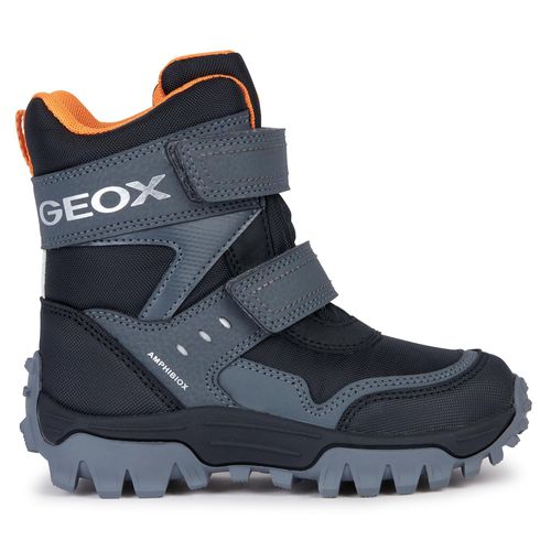 Bottes de neige Geox J Himalaya Boy B Abx J36FRC 0FUCE C0038 D Black/Orange - Chaussures.fr - Modalova