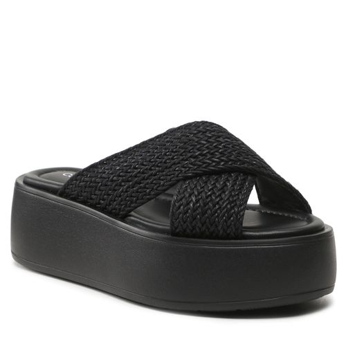 Mules / sandales de bain Calvin Klein Bubble Slide - Woven HW0HW01468 Ck Black BEH - Chaussures.fr - Modalova