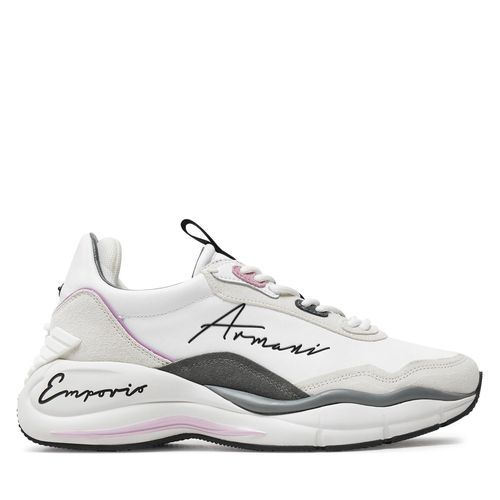 Sneakers Emporio Armani X3X215 XR120 C673 Blanc - Chaussures.fr - Modalova
