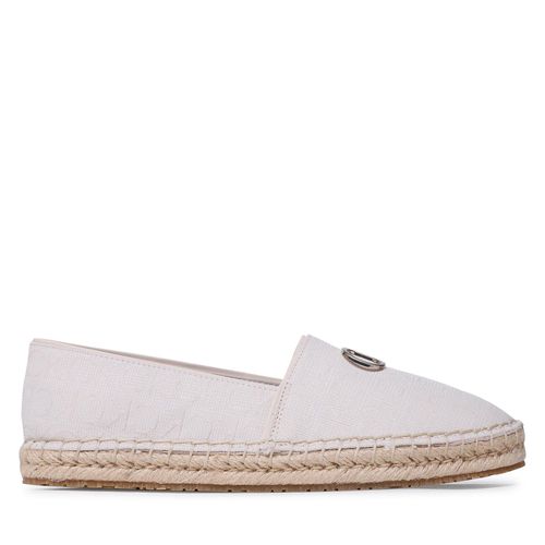 Espadrilles Calvin Klein Espadrille W/Hw HW0HW01458 Neutral Mono 02R - Chaussures.fr - Modalova