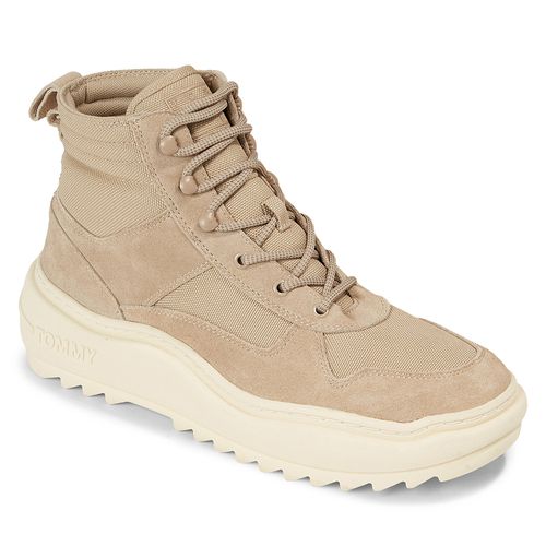 Boots Tommy Jeans Tjm Mix Material Boot EM0EM01245 Sandalwood RBT - Chaussures.fr - Modalova