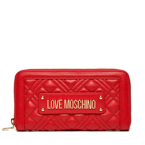 Portefeuille grand format LOVE MOSCHINO JC5600PP0ILA0500 Rosso - Chaussures.fr - Modalova