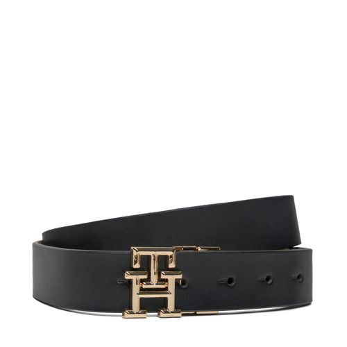 Ceinture Tommy Hilfiger AW0AW15768 Black/Smooth Taupe 0GJ - Chaussures.fr - Modalova
