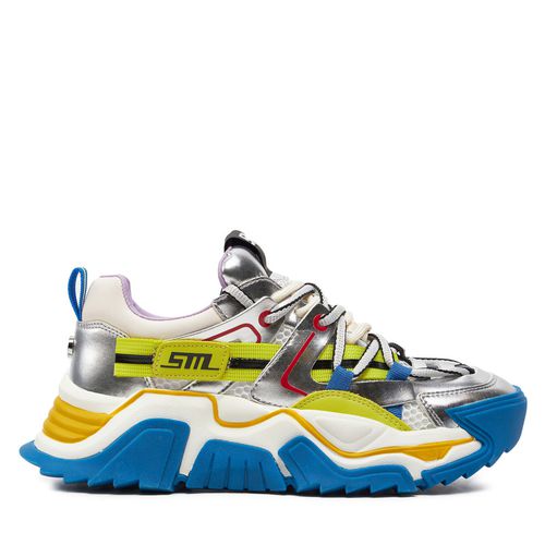 Sneakers Steve Madden Kingdom-E Sneaker SM19000086-04005-BSV Bleu - Chaussures.fr - Modalova