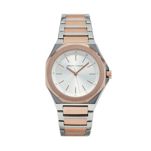 Montre Armani Exchange Andrea AX4607 Argent - Chaussures.fr - Modalova