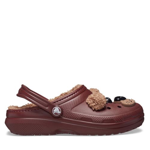 Mules / sandales de bain Crocs Classic Lined Iam Brown Bear Clog K 210399 Marron - Chaussures.fr - Modalova