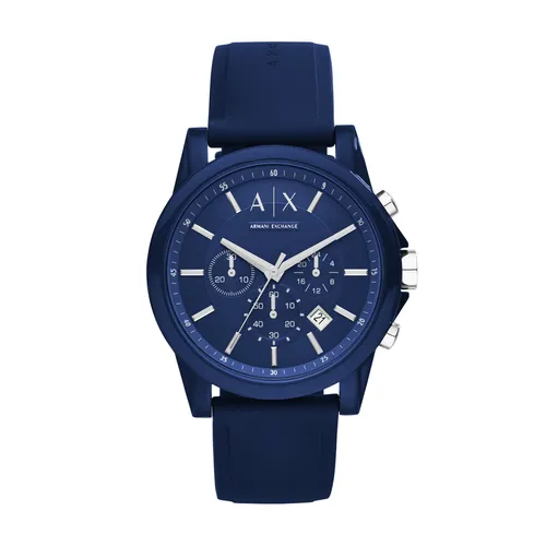 Montre Armani Exchange AX1327 Bleu marine - Chaussures.fr - Modalova