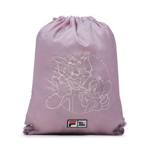 Sac à dos cordon Fila Tensta Warner Bros Small Sport Drawstring Backpack FBK0009 Mauve Shadows 40024 - Chaussures.fr - Modalova