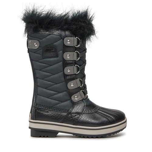 Bottes de neige Sorel Youth Tofino II NY2419 Black/Quarry 010 - Chaussures.fr - Modalova