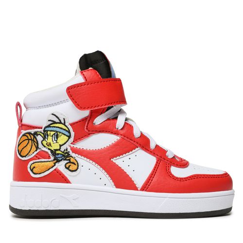 Sneakers Diadora Magic Basket Mid Tweety Ps 501.178932 C2461 Red/White - Chaussures.fr - Modalova