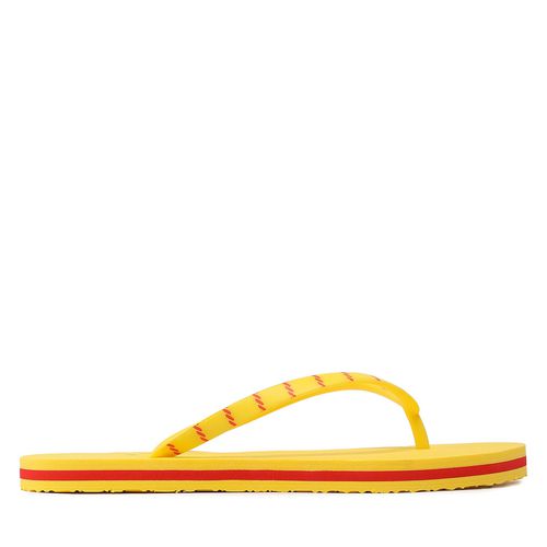 Tongs Tommy Hilfiger Essential Beach Sandal FW0FW07141 Yellow ZGS - Chaussures.fr - Modalova