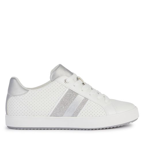Sneakers Geox D Blomiee D366HF 054AJ C0007 White/Silver - Chaussures.fr - Modalova