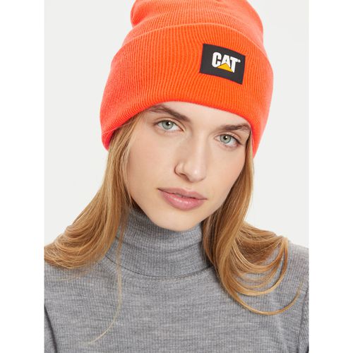 Bonnet CATerpillar Label Cuff 1090026 Orange - Chaussures.fr - Modalova