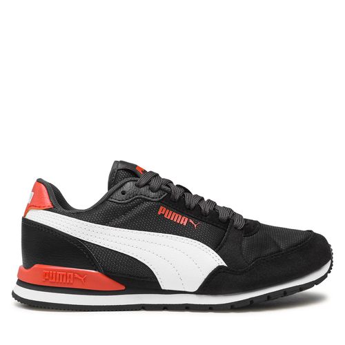 Sneakers Puma ST Runner v3 Mesh Jr 385510 21 Dark Coal-Puma White-Puma Black - Chaussures.fr - Modalova