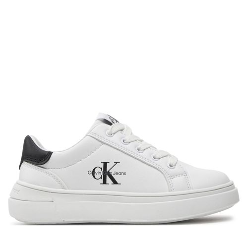 Sneakers Calvin Klein Jeans V3X9-80876-1355 M White/Black X002 - Chaussures.fr - Modalova