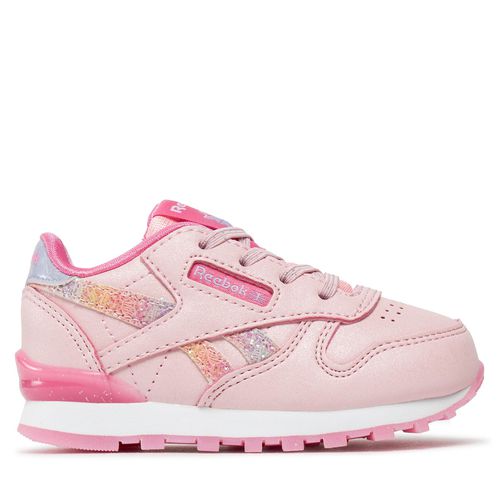 Chaussures Reebok Classic Leather Step N Flash IE9202 Pink Glow/Lucid Lilac/Cloud White - Chaussures.fr - Modalova