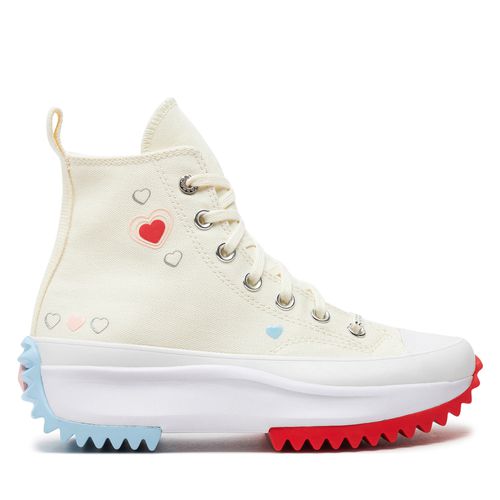 Sneakers Converse Run Star Hike Platform Y2K Heart A09214C Beige - Chaussures.fr - Modalova