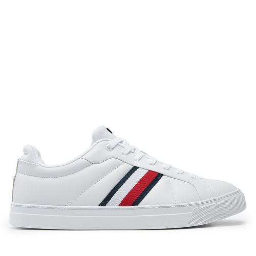 Sneakers Tommy Hilfiger Icon Court FM0FM05163 Blanc - Chaussures.fr - Modalova