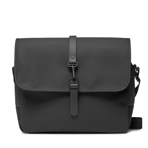 Sac ordinateur Rains Messenger Bag W3 14580 Noir - Chaussures.fr - Modalova