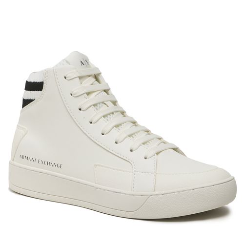 Sneakers Armani Exchange XUZ054 XV783 N480 Off White/Black - Chaussures.fr - Modalova