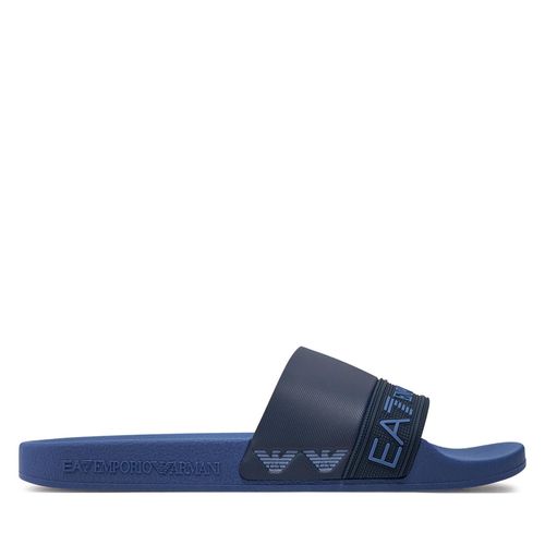 Mules / sandales de bain EA7 Emporio Armani XCP011 XK277 T618 Marlin+Black Iris - Chaussures.fr - Modalova