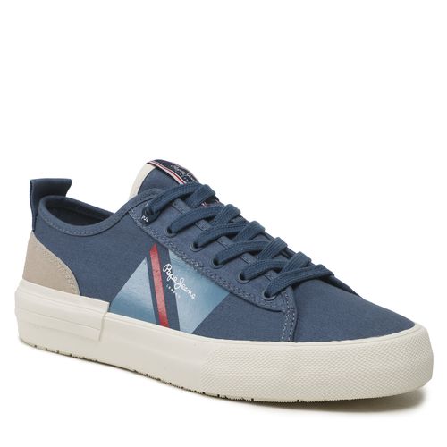 Sneakers Pepe Jeans Allen Flag Color PMS30903 Indigo 561 - Chaussures.fr - Modalova