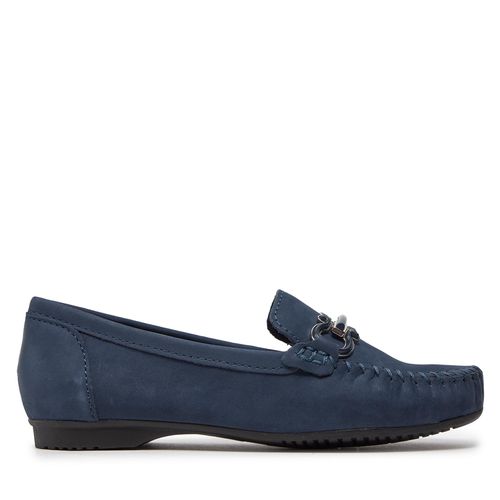 Mocassins Marco Tozzi 2-24203-42 Bleu marine - Chaussures.fr - Modalova