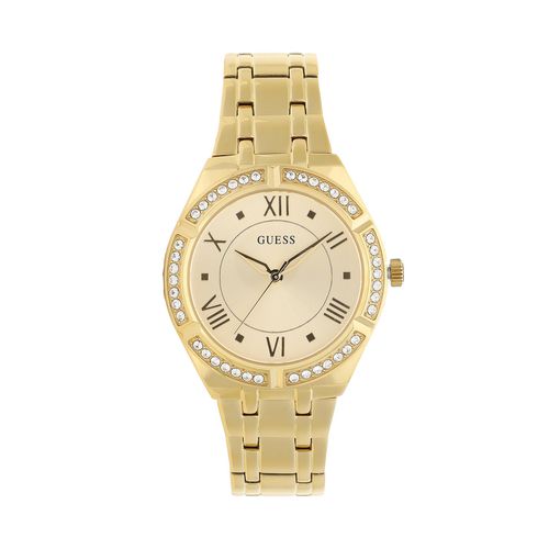 Montre Guess Cosmo GW0033L2 Or - Chaussures.fr - Modalova