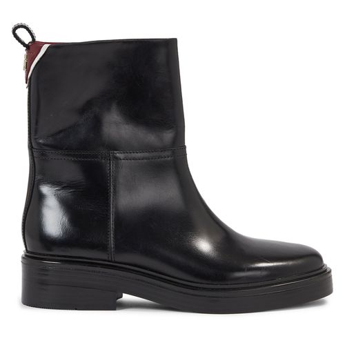Bottines Tommy Hilfiger Cool Elevated Ankle Bootie FW0FW07487 Black BDS - Chaussures.fr - Modalova